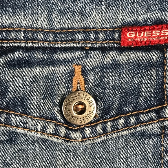 GUESS Jeans Jacket All Cotton - Picture 3 of 7